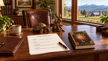 Tortoise, hare, and family wealth